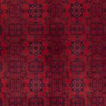 Afghan Rug - Royal - 244 x 172 cm - red