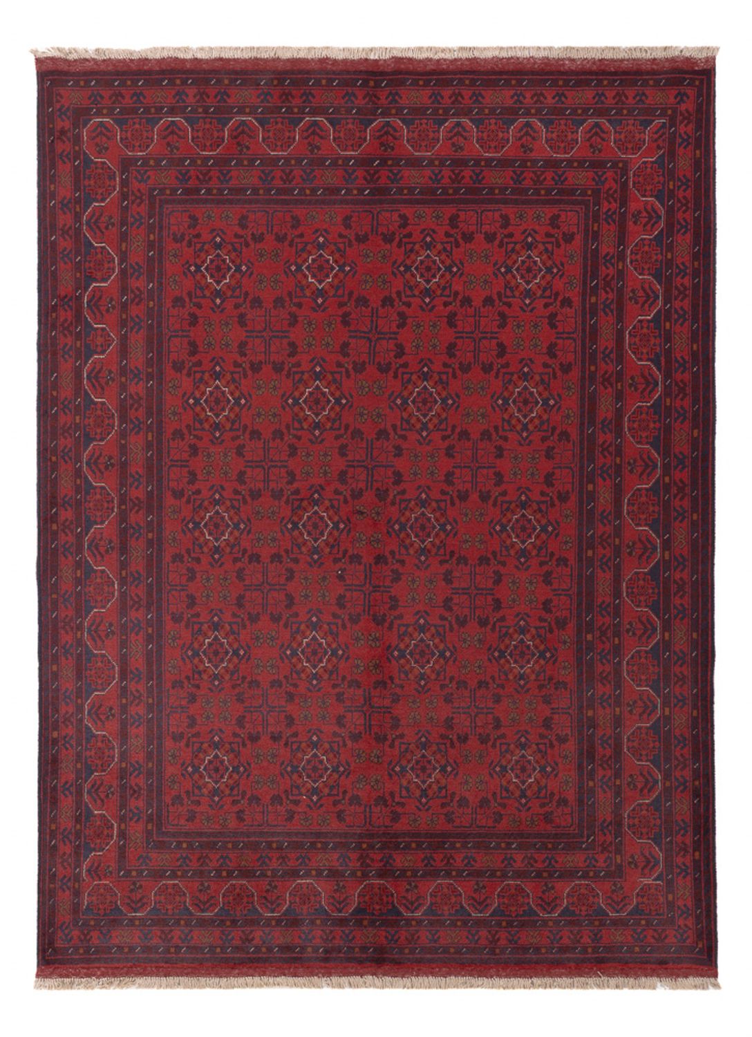 Afghan Rug - Kunduz - 236 x 172 cm - red