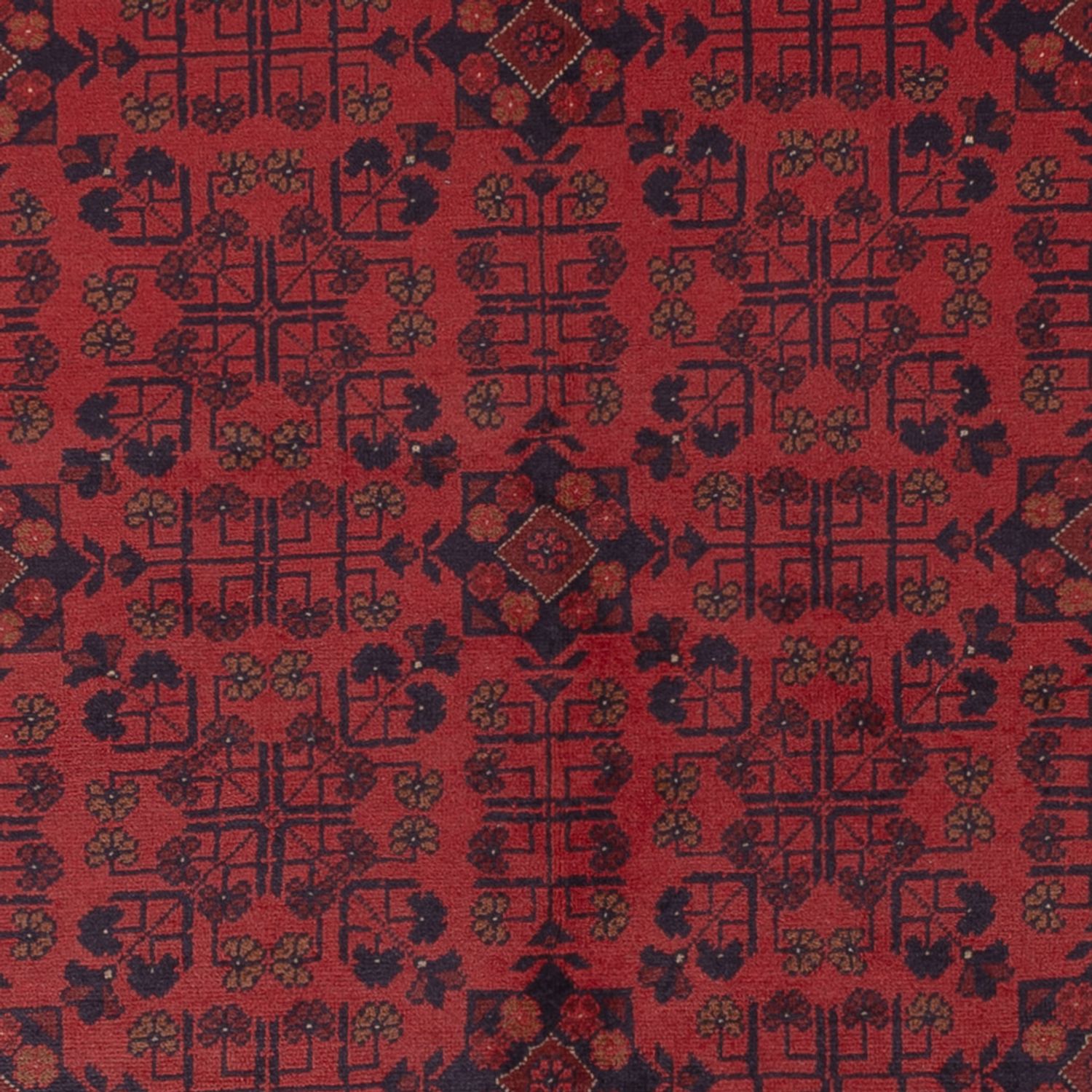Afghan Rug - Kunduz - 227 x 171 cm - red