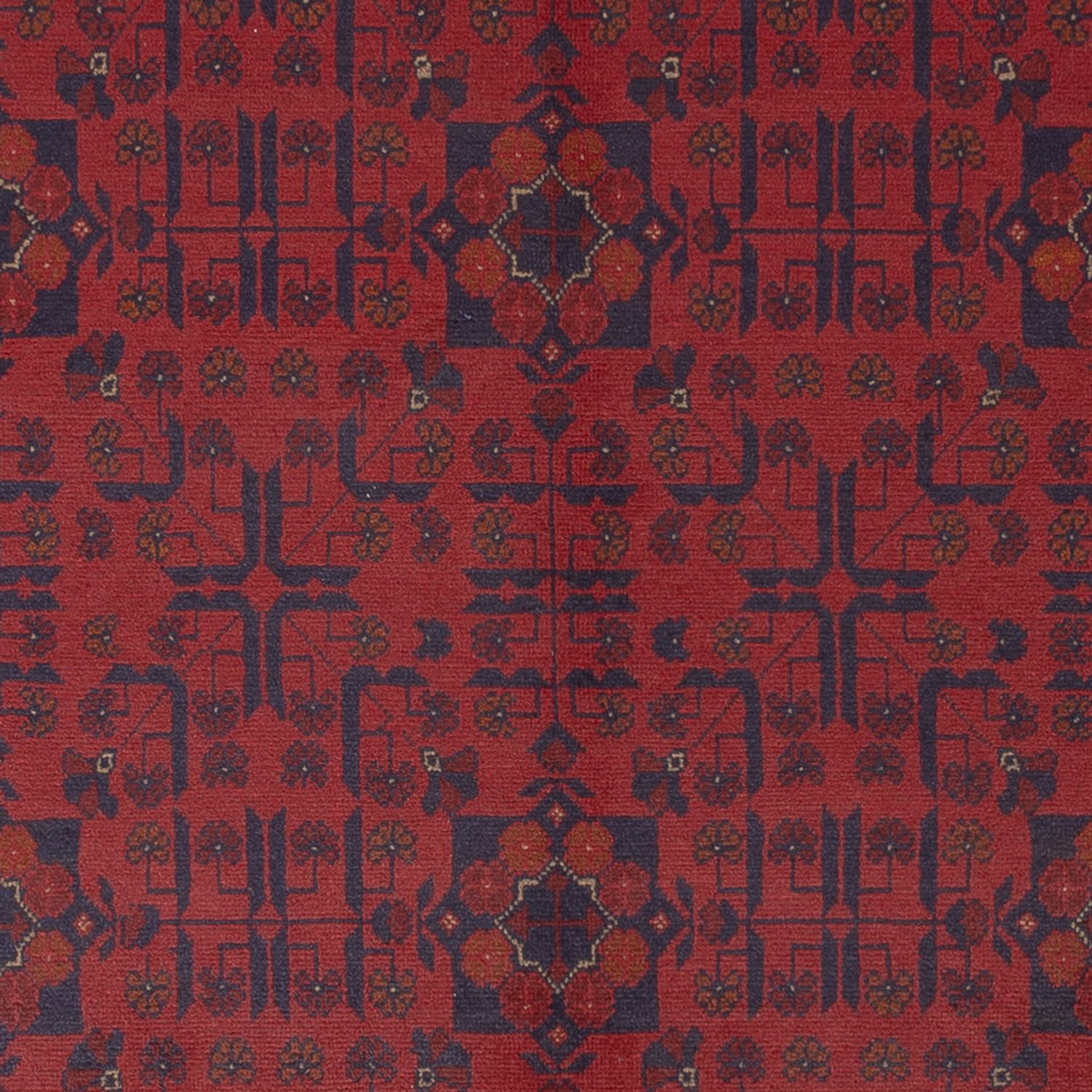 Afghan Rug - Kunduz - 234 x 175 cm - red
