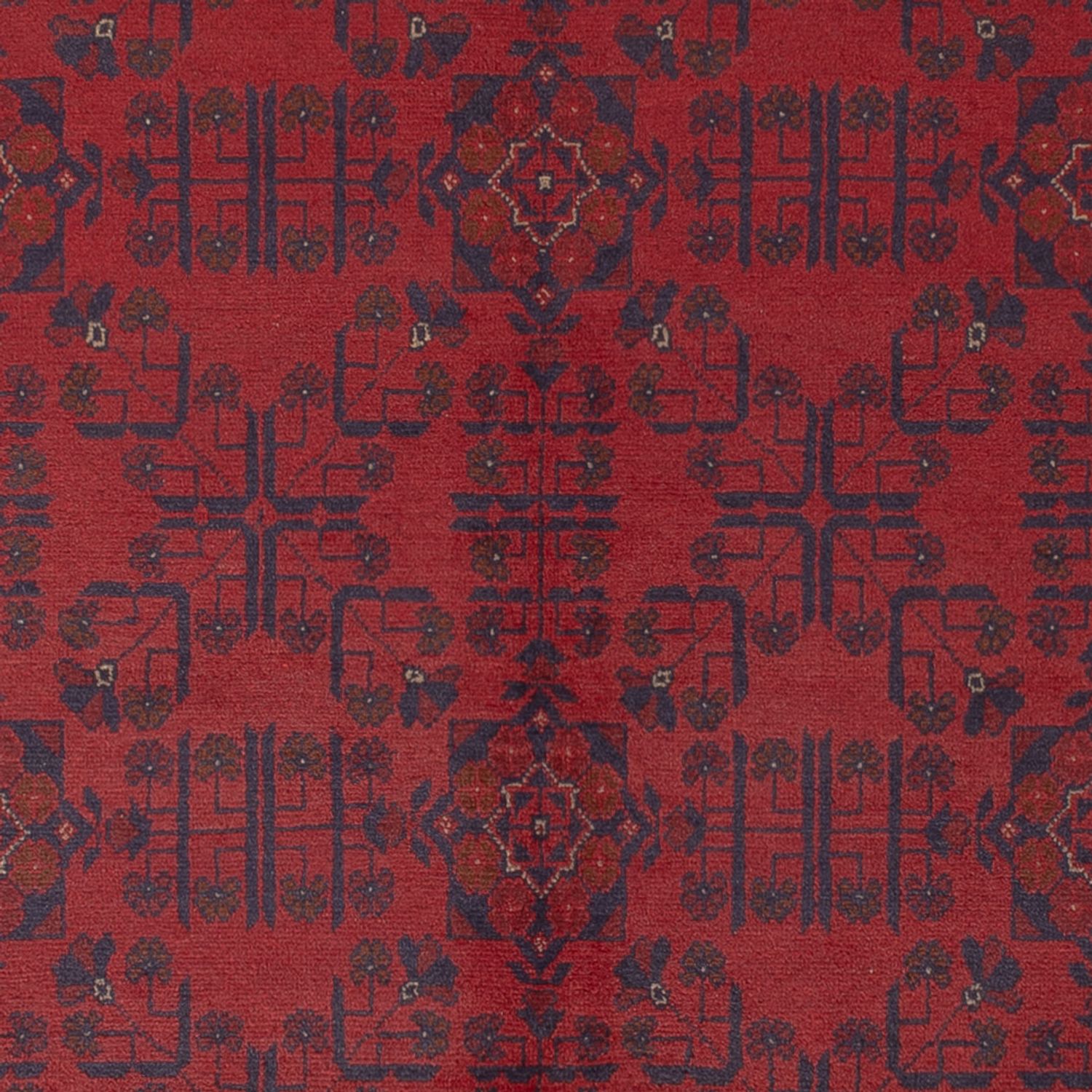 Afghan Rug - Kunduz - 229 x 177 cm - red