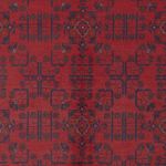 Afghan Rug - Kunduz - 229 x 177 cm - red