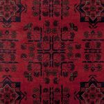 Afghan Rug - Kunduz - 200 x 148 cm - red