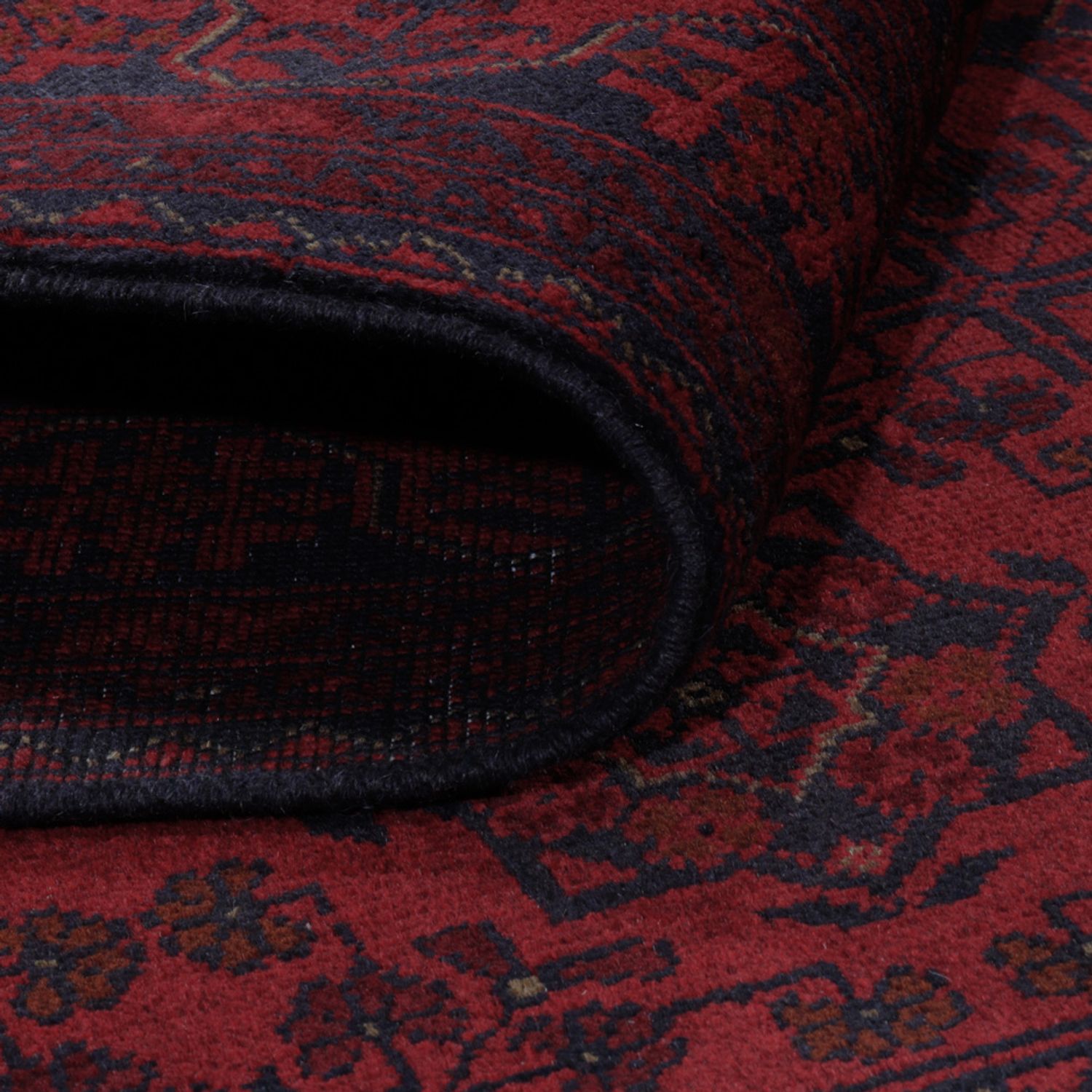 Afghan Rug - Kunduz - 200 x 151 cm - red