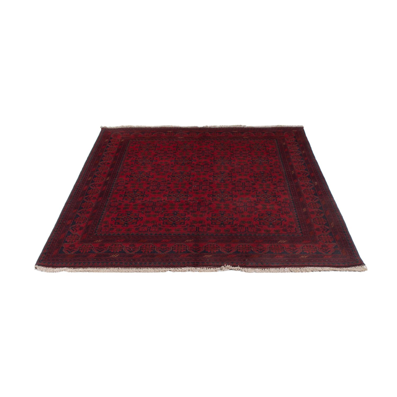 Afghan Rug - Kunduz - 200 x 151 cm - red