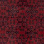 Afghan Rug - Kunduz - 200 x 151 cm - red