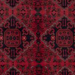 Afghan Rug - Kunduz - Royal - 189 x 154 cm - red