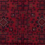 Afghan Rug - Kunduz - Royal - 195 x 153 cm - red