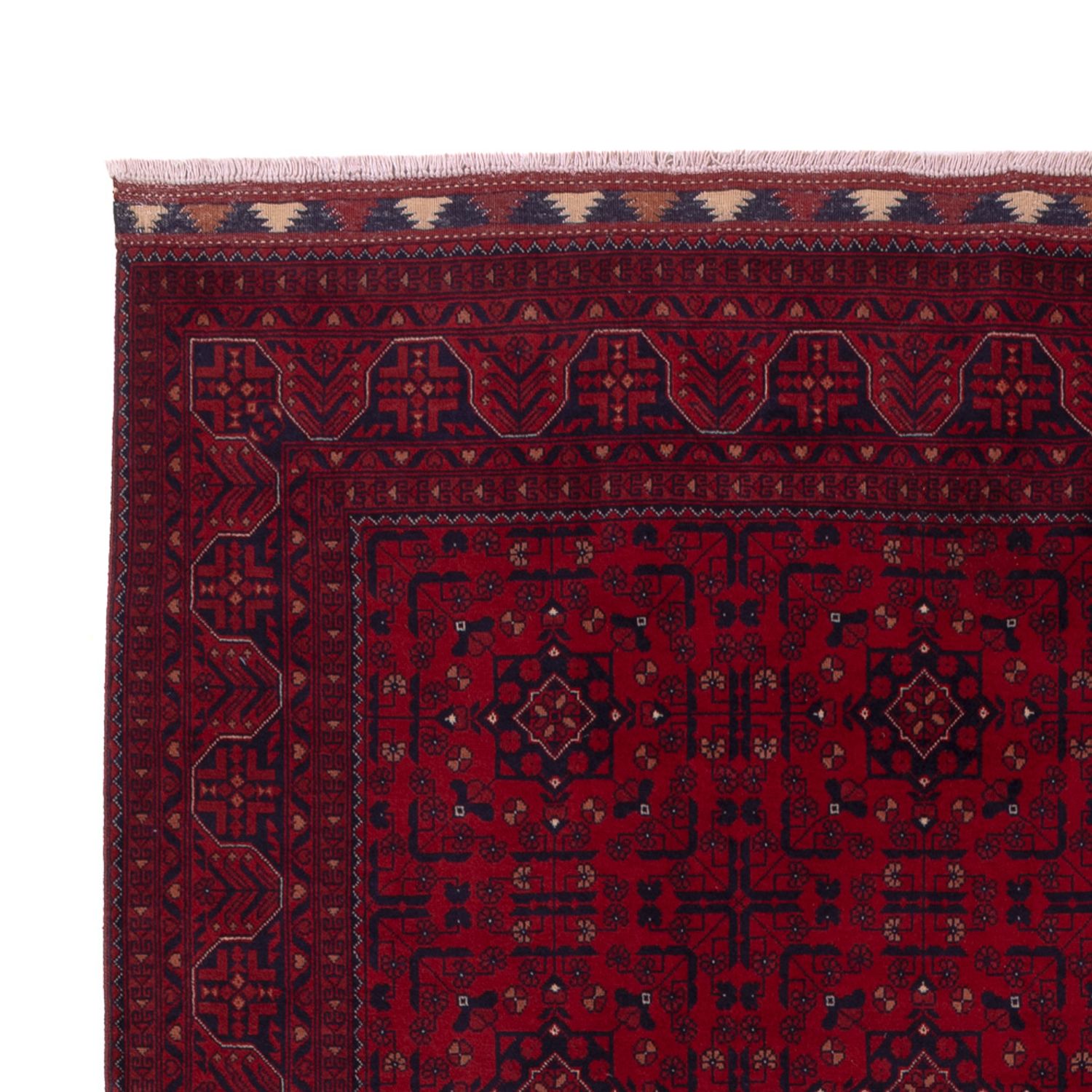 Afghan Rug - Royal - 240 x 176 cm - red