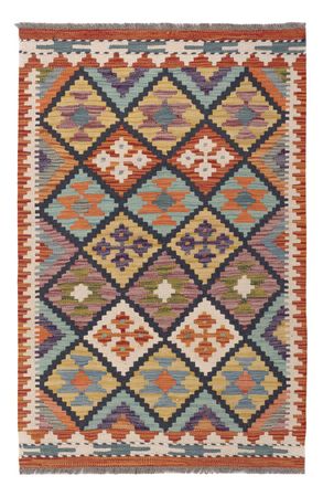 Kelim Rug - Splash - 129 x 81 cm - multicolored