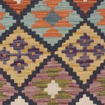 Kelim Rug - Splash - 129 x 81 cm - multicolored