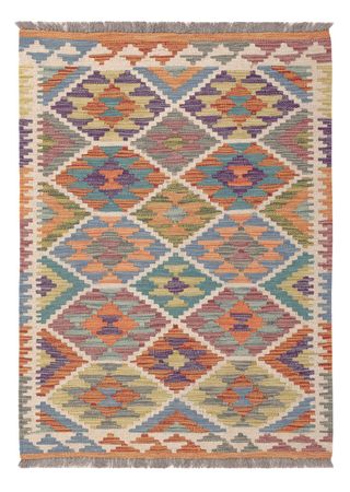 Kelim Rug - Splash - 119 x 86 cm - multicolored