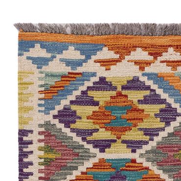 Kelim Rug - Splash - 119 x 86 cm - multicolored