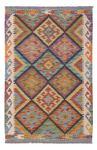 Kelim Rug - Splash - 121 x 81 cm - multicolored