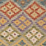 Kelim Rug - Splash - 120 x 85 cm - multicolored