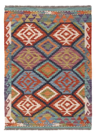 Kelim Rug - Splash - 118 x 83 cm - multicolored