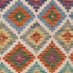 Kelim Rug - Splash - 124 x 80 cm - multicolored