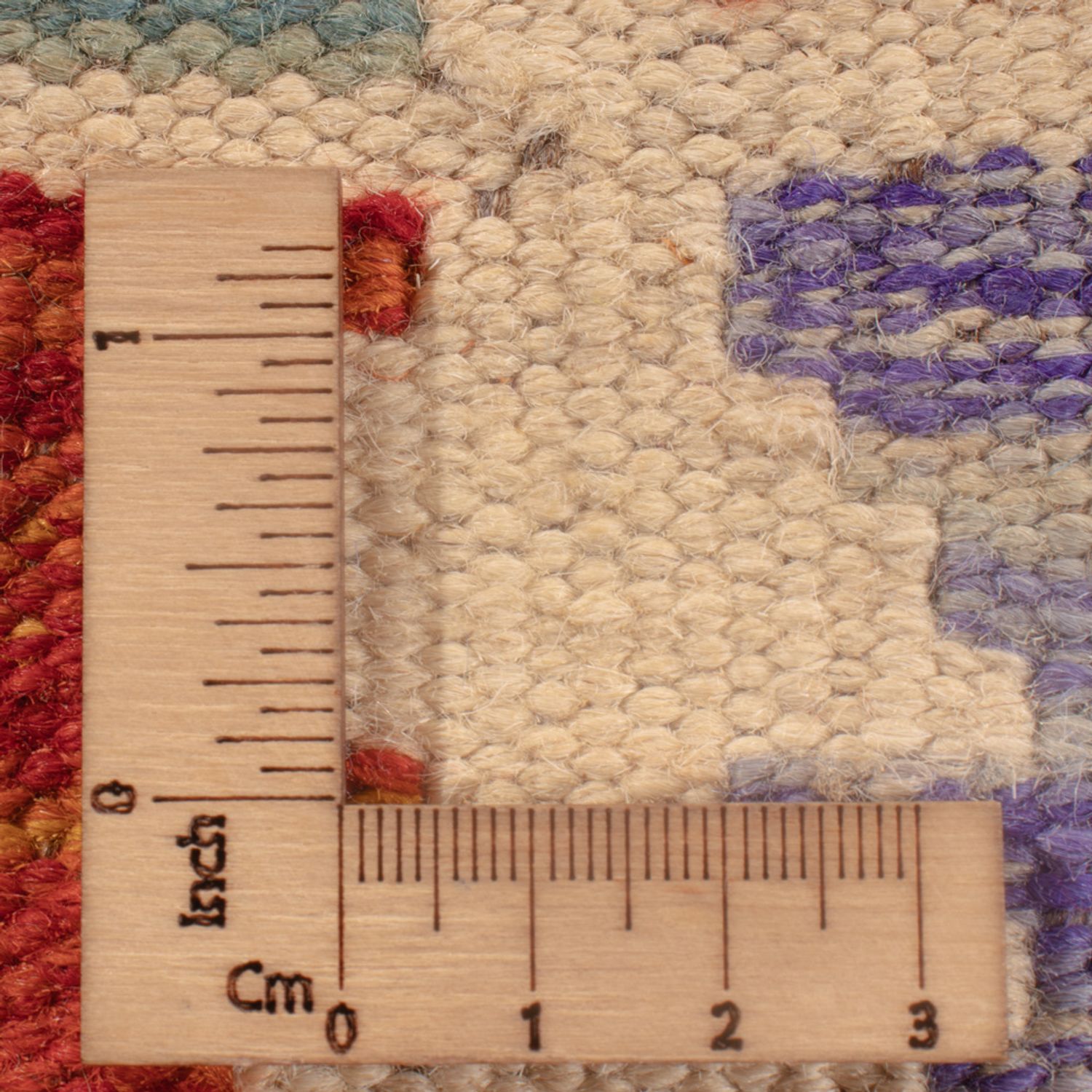 Kelim Rug - Splash - 120 x 75 cm - multicolored