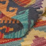 Kelim Rug - Splash - 127 x 79 cm - multicolored