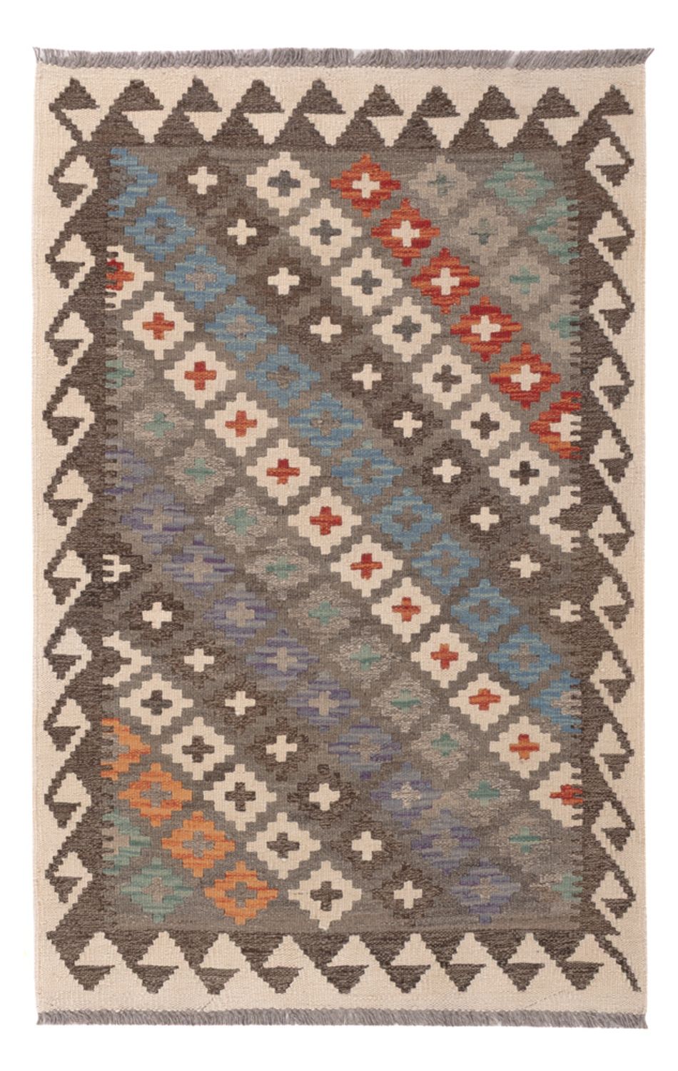 Kelim Rug - Splash - 128 x 85 cm - multicolored