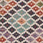 Kelim Rug - Splash - 126 x 87 cm - multicolored