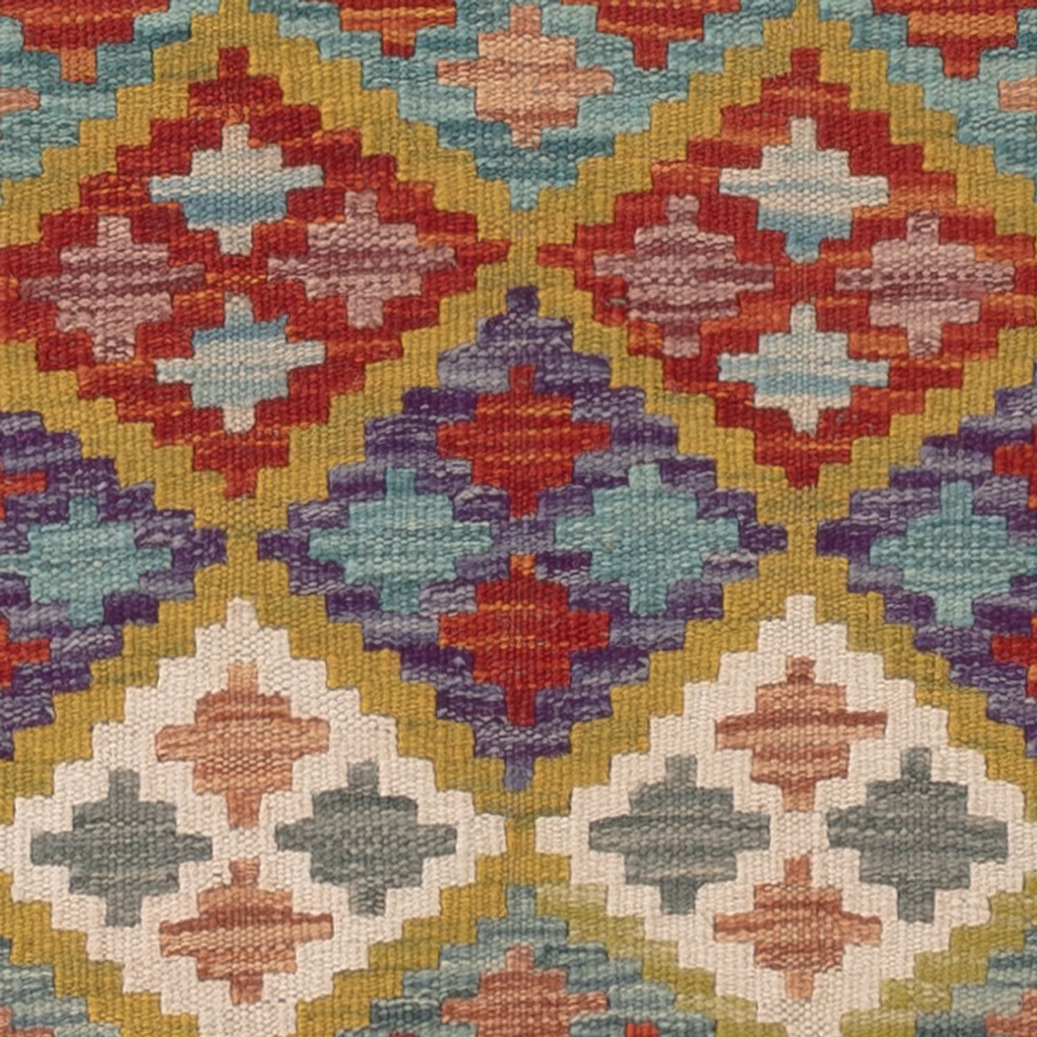 Kelim Rug - Splash - 119 x 80 cm - multicolored