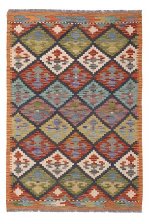 Kelim Rug - Splash - 123 x 86 cm - multicolored