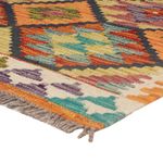 Kelim Rug - Splash - 130 x 83 cm - multicolored