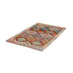 Kelim Rug - Splash - 130 x 83 cm - multicolored