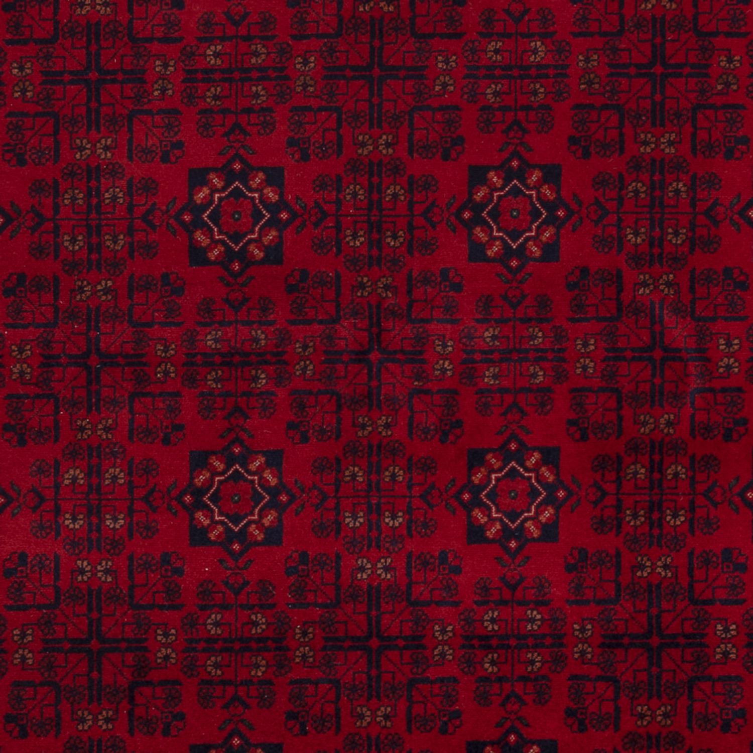 Afghan Rug - Royal - 243 x 172 cm - red