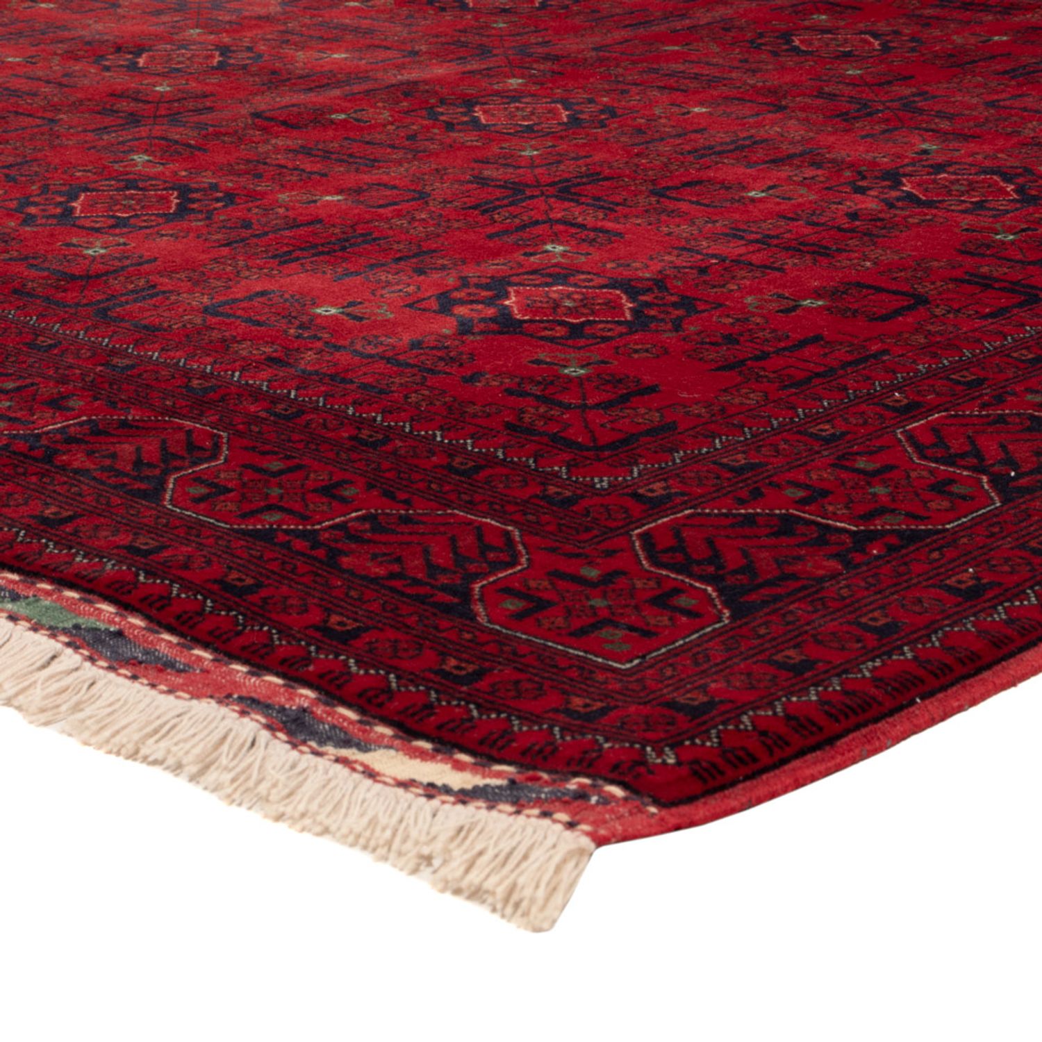 Afghan Rug - Royal - 235 x 174 cm - red