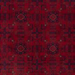Afghan Rug - Royal - 235 x 174 cm - red