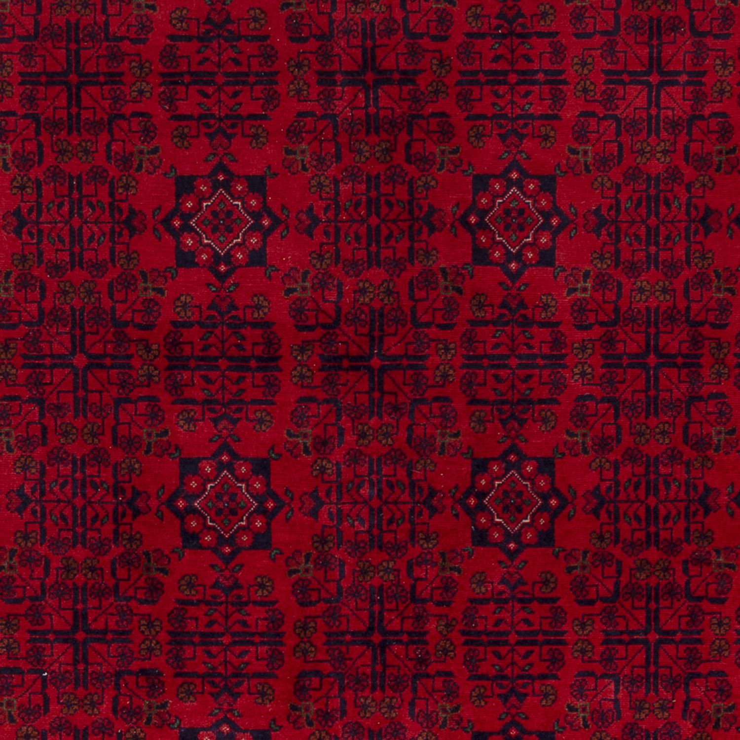 Afghan Rug - Royal - 234 x 171 cm - red