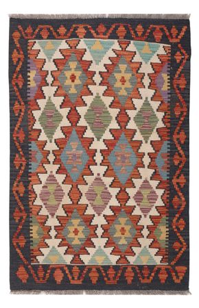 Kelim Rug - Splash - 126 x 84 cm - multicolored