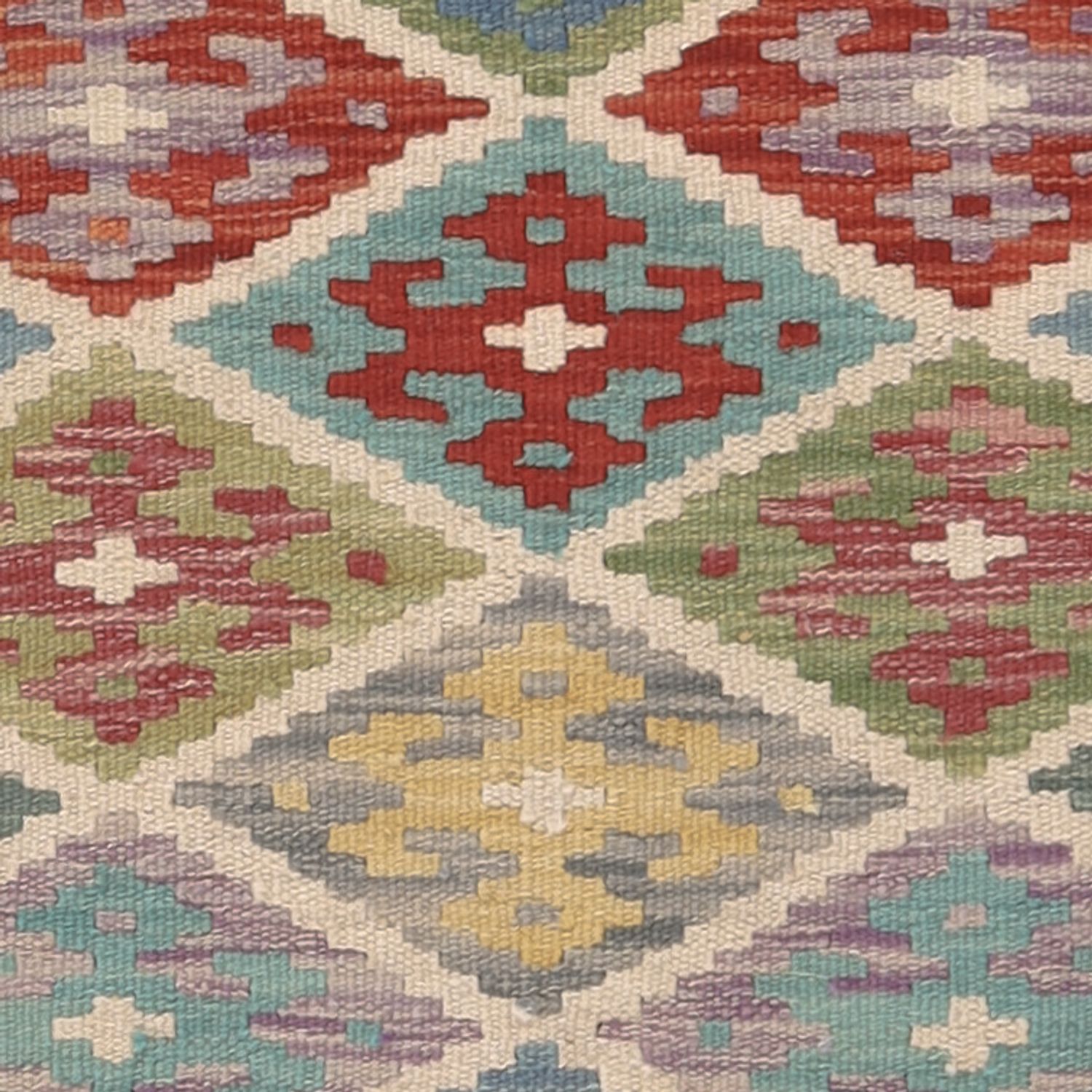 Kelim Rug - Splash - 117 x 73 cm - multicolored