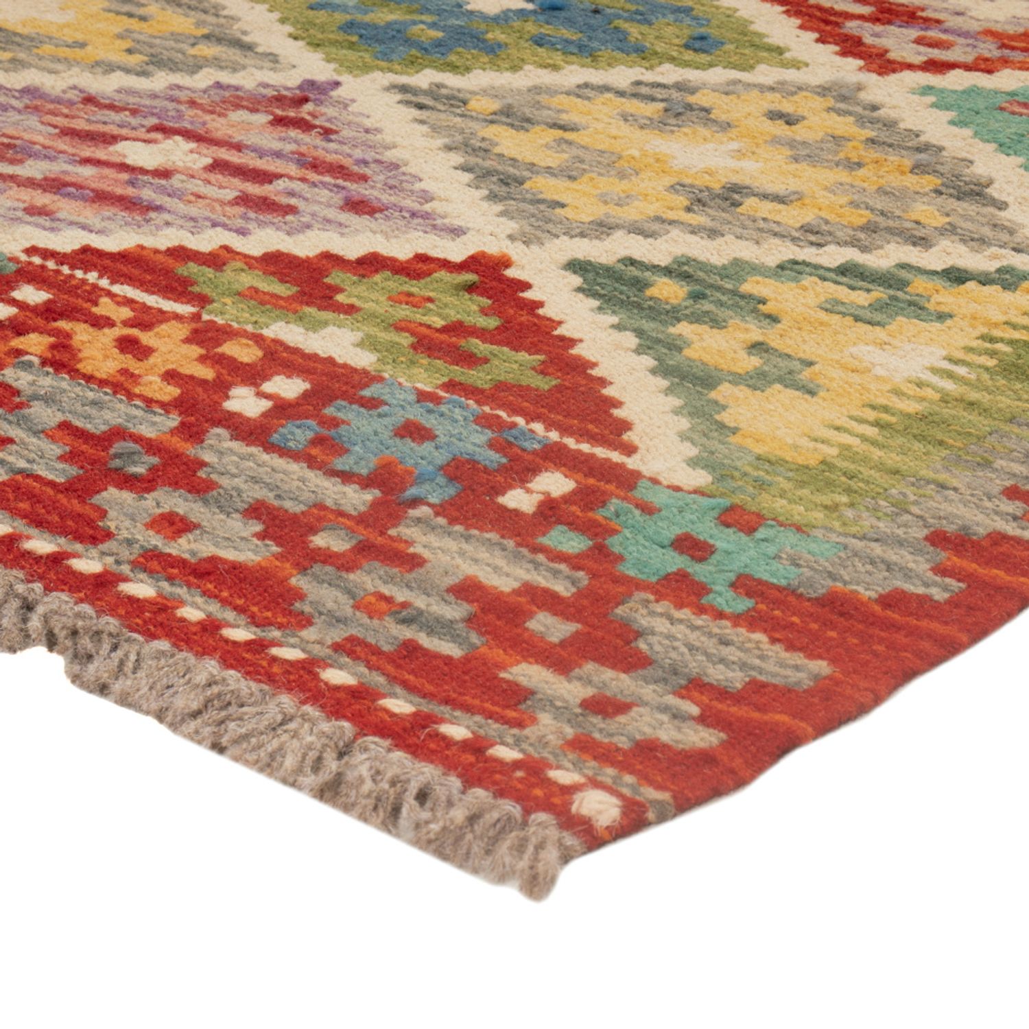 Kelim Rug - Splash - 117 x 73 cm - multicolored