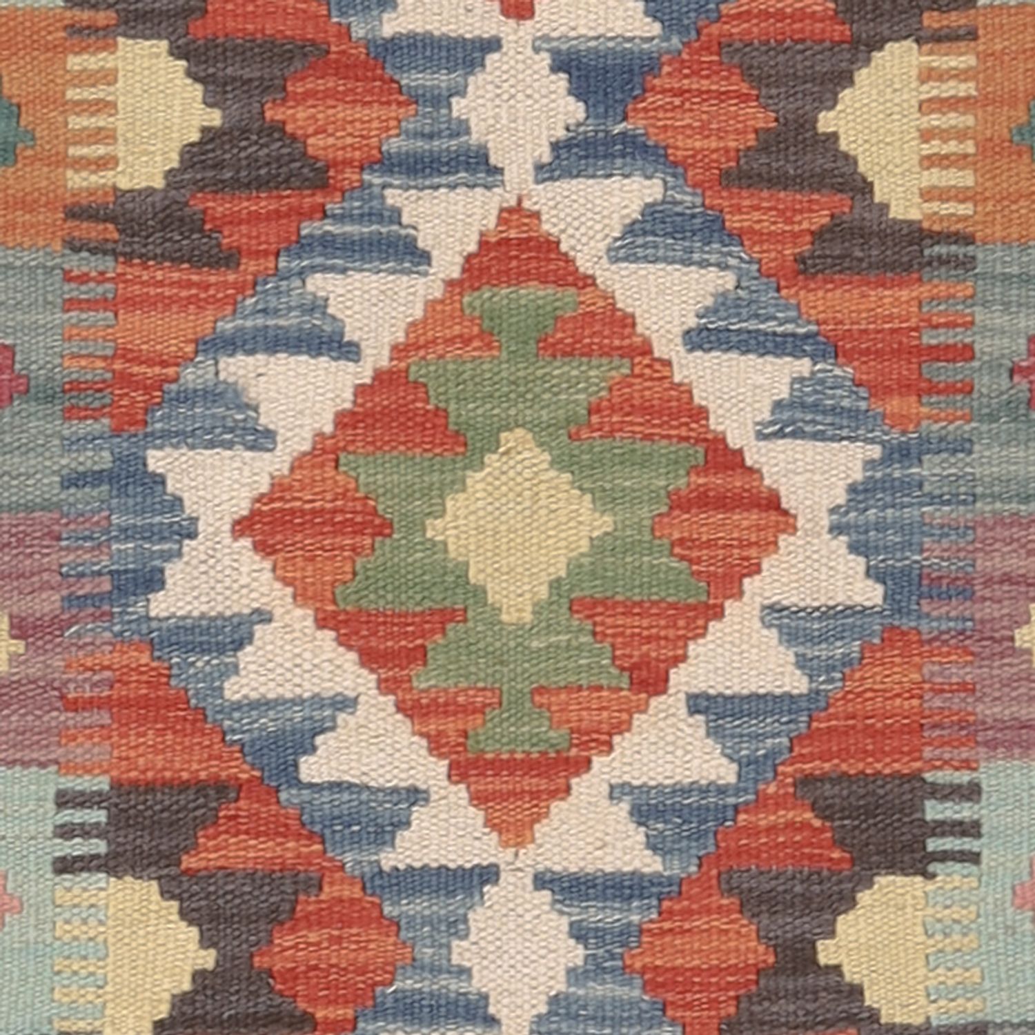 Kelim Rug - Splash - 118 x 82 cm - multicolored