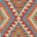 Kelim Rug - Splash - 132 x 86 cm - multicolored