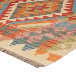 Kelim Rug - Splash - 132 x 86 cm - multicolored
