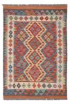 Kelim Rug - Splash - 124 x 83 cm - multicolored