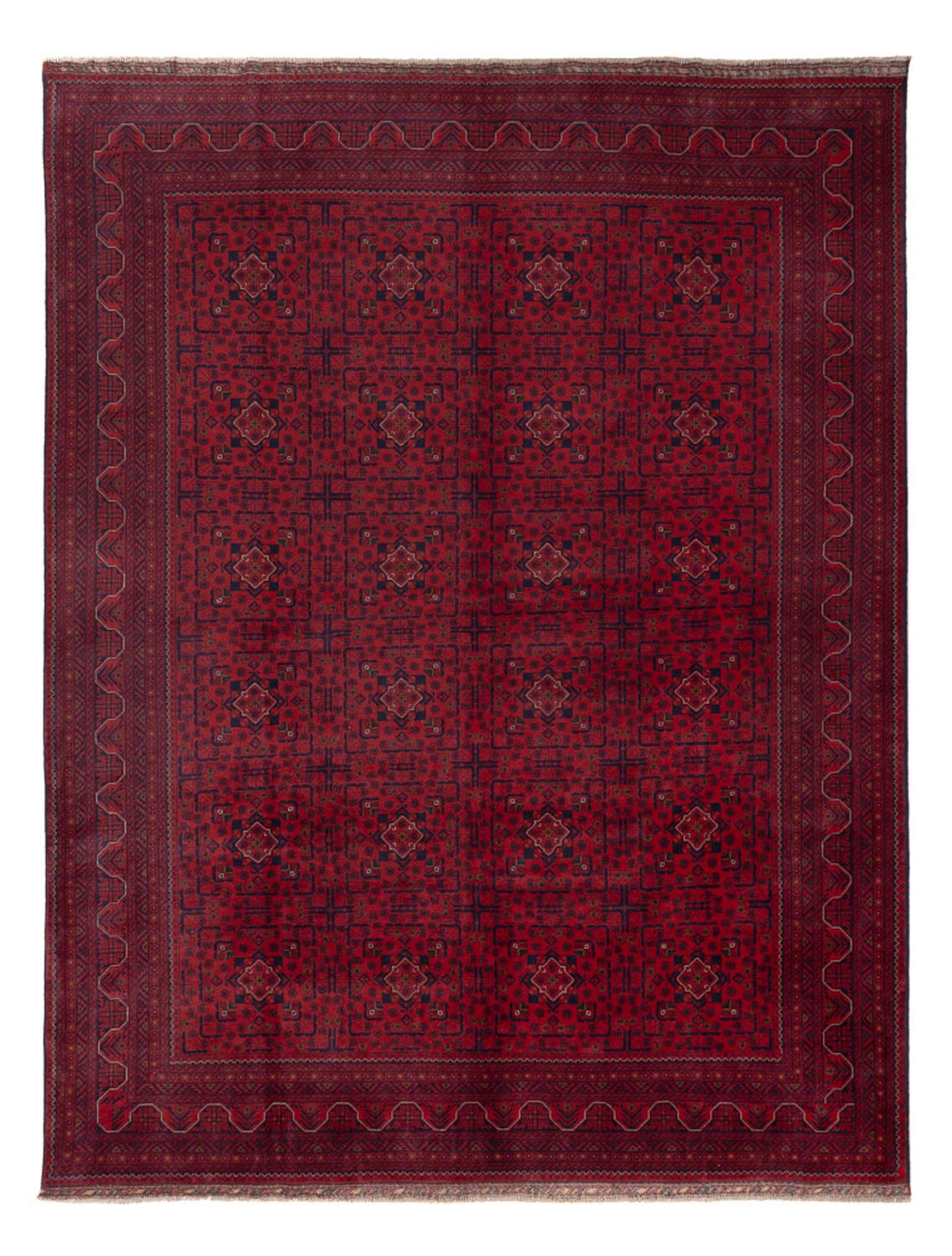 Afghan Rug - Kunduz - Royal - 333 x 256 cm - red