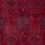 Afghan Rug - Royal - 236 x 170 cm - red