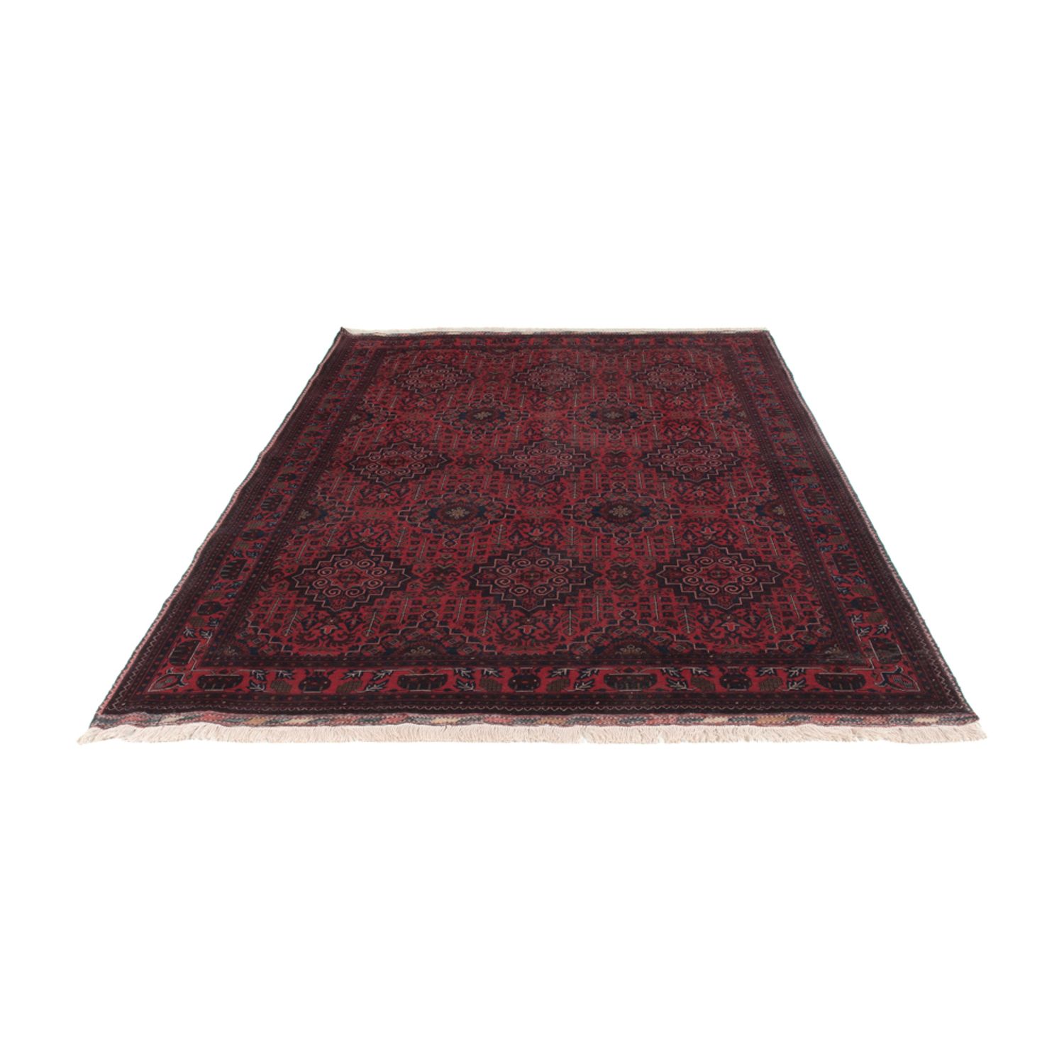 Afghan Rug - Royal - 240 x 169 cm - red