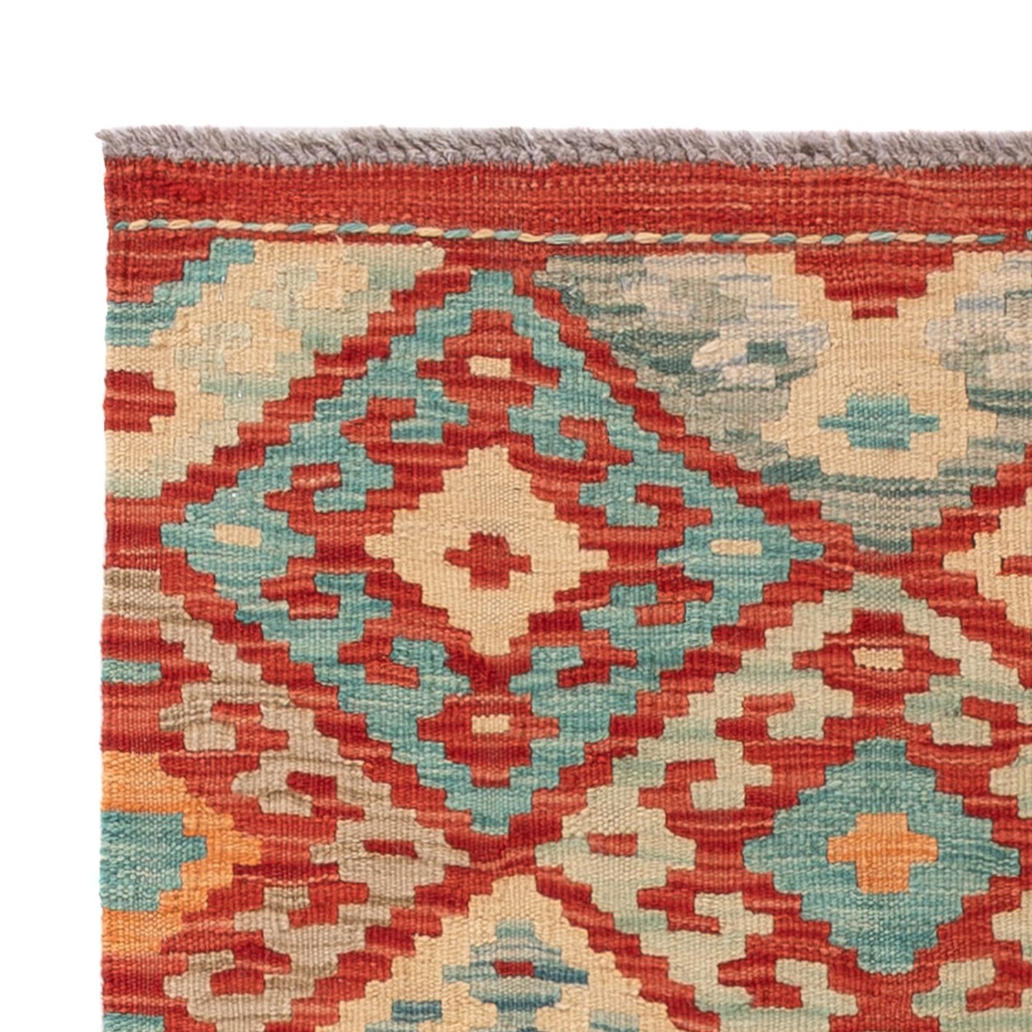 Kelim Rug - Splash - 121 x 85 cm - multicolored
