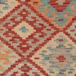 Kelim Rug - Splash - 121 x 85 cm - multicolored