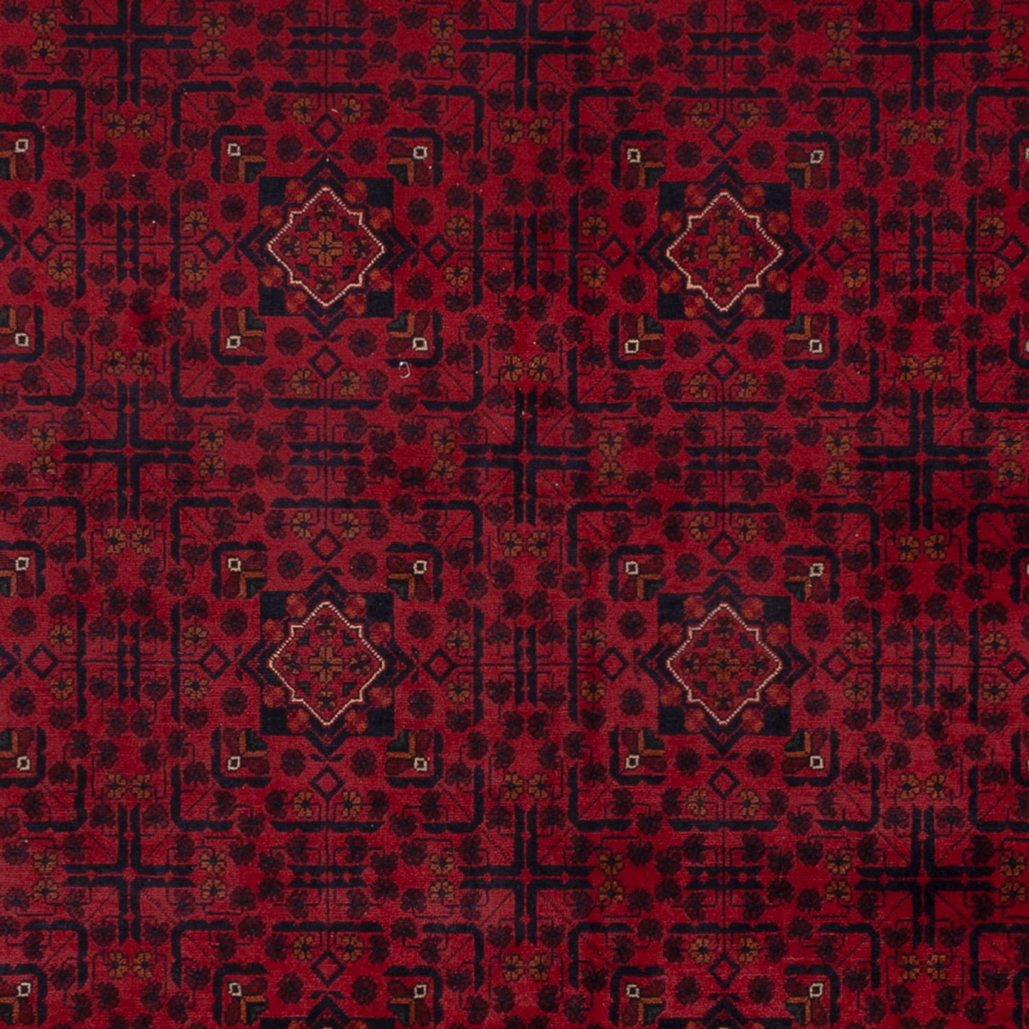 Afghan Rug - Kunduz - Royal - 343 x 247 cm - red