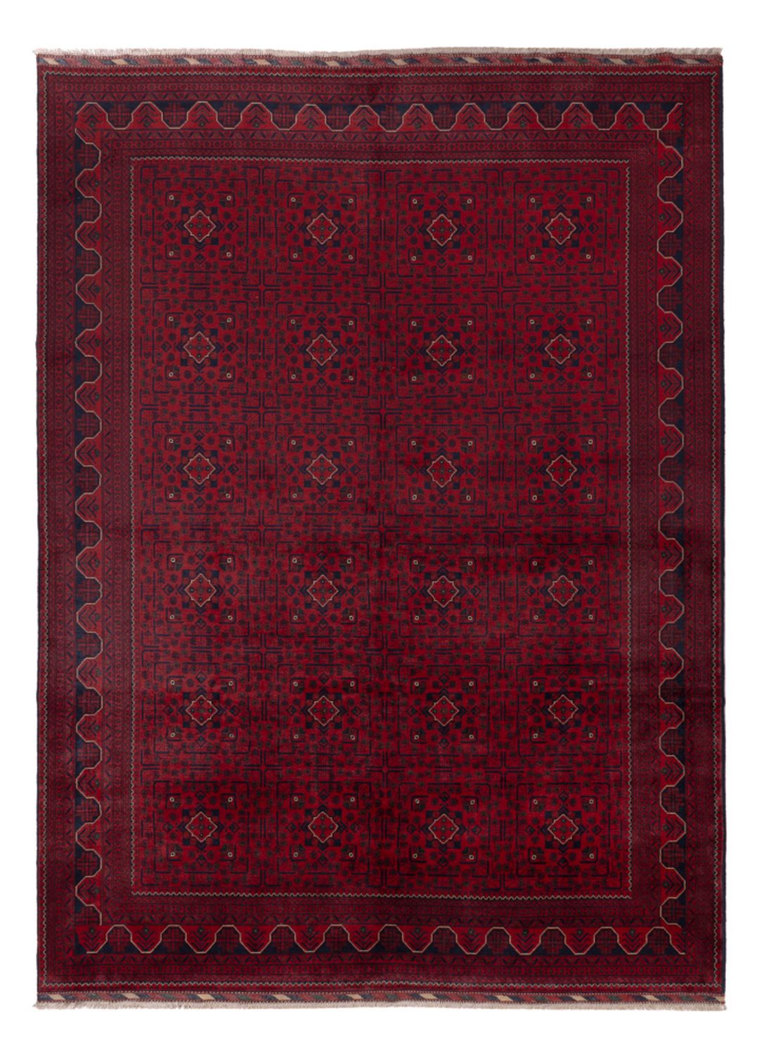 Afghan Rug - Kunduz - 340 x 250 cm - red