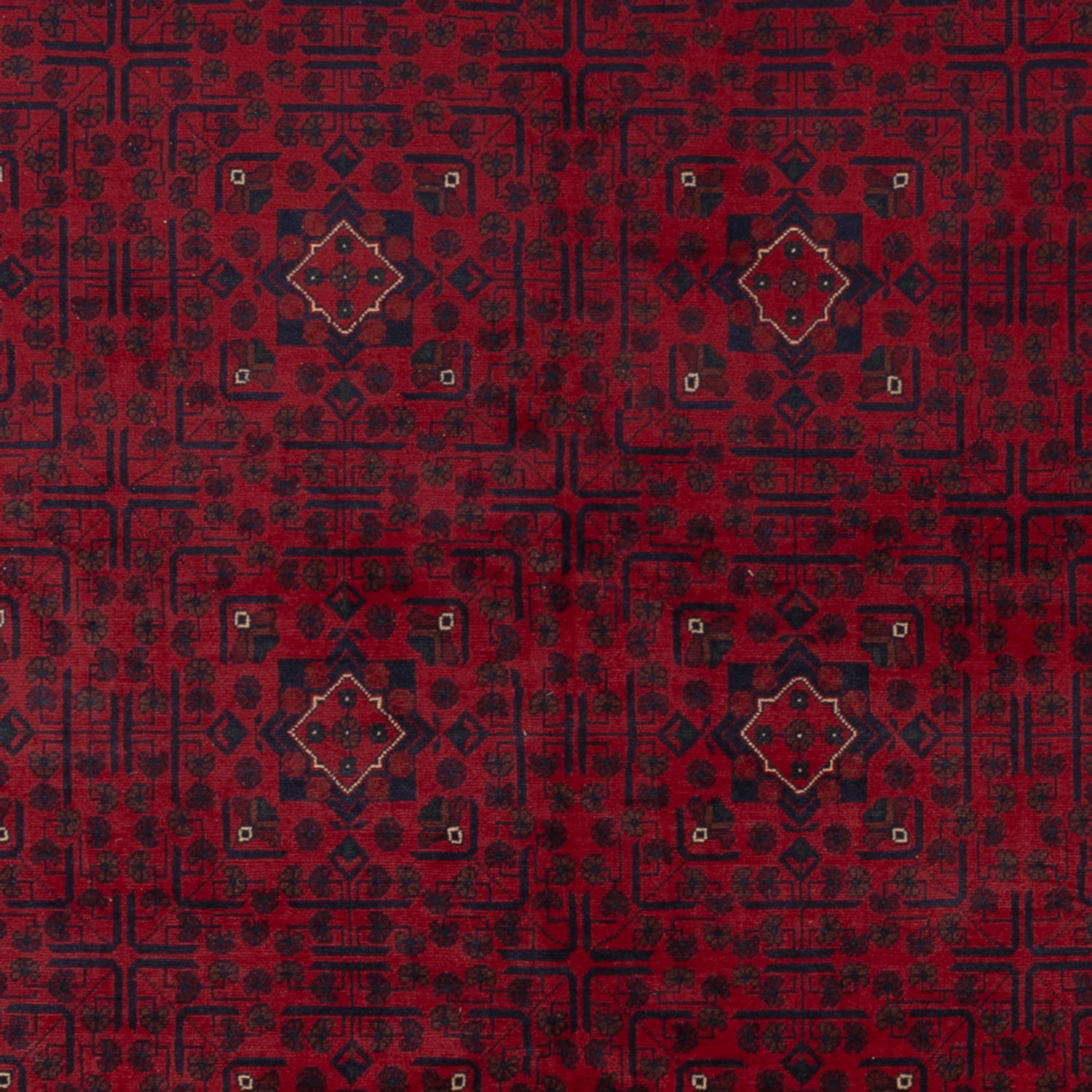 Afghan Rug - Kunduz - 340 x 250 cm - red
