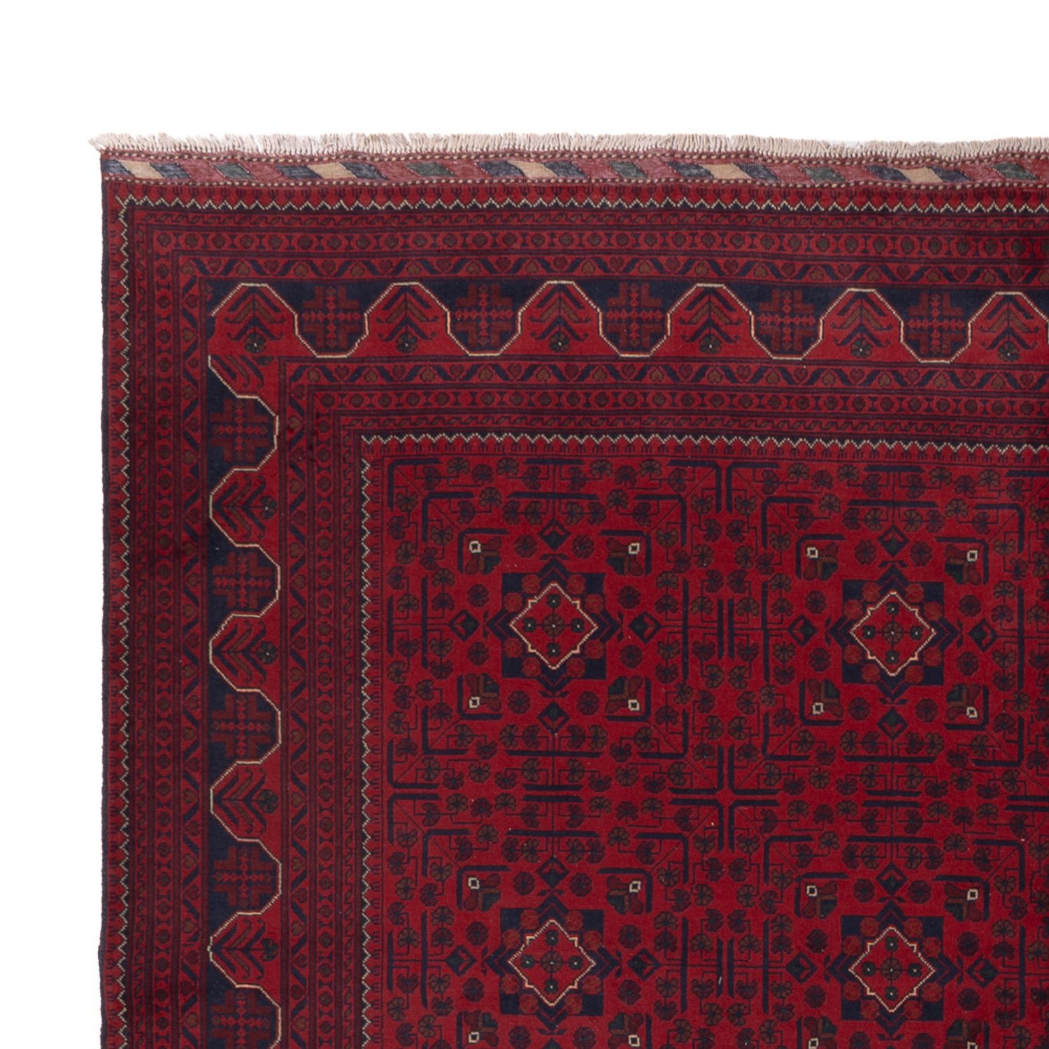 Afghan Rug - Kunduz - 340 x 250 cm - red