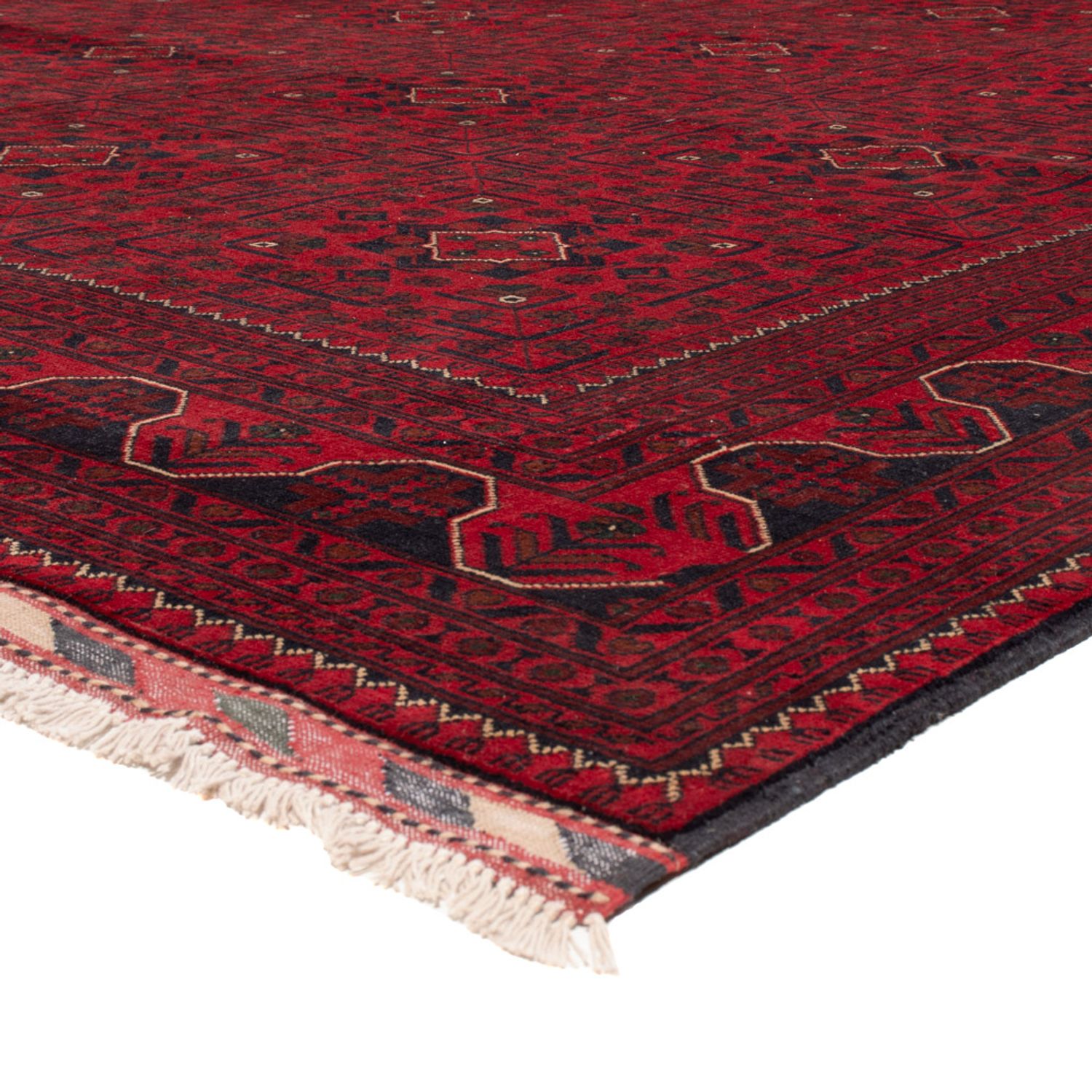 Afghan Rug - Kunduz - 340 x 250 cm - red